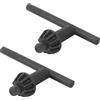 KLKNE 2PCS 16mm 5/8 Pilot Size 11 Denti Design Trapano Mandrino Chiave Strumento