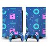 GALSOR Protettivo Per PS5 Skin Disc Edition Anime Console E Controller Vinile Cover Wraps Per PS 5 Version(49083) Senza Bolle E Senza Residui
