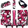 LNMLRBXEXZ Adesivo Skin Per PS5 Console Disc Edition & Digital Sticker Vinyl Decal Cover Per Ps5 Controller & Charging Station & Headset & Media Remote 01819 Decalcomania Per Cover(Disc Version)