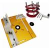 Generic Tavola del router Scheda di inserimento della lega di alluminio Lavorazione del legno Fresatura del legno Macchina di taglio del bordo Intaglio Strumento ausiliario Motore Sollevamento Manuale con