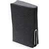 Yunseity Copertura Antipolvere per Console Custodia Protettiva Verticale in Tessuto Oxford, Copertura Antipolvere Antipolvere per Edizione Digitale e Edizione Disco (Nero)