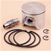 DORFEY Kit cuscinetti con anelli pistone da 44 mm, adatto for motosega H-u-s-q-v-a-r-n-a 340, 350, 345, 351, 353, 346XP, ricambi OEM 503899603 Motosierra Garden Tool