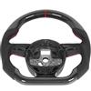 RASTKY Migliora la Tua Esperienza di Guida con un Volante in Carbonio Avvolto in Pelle Traforata - Vestibilità Personalizzata Modelli Serie B8.5RS 2013-2016