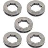 Generic Set di pignoni del cerchione - ingranaggio di trasmissione a catena, kit drum dente | Accessorio per taglio del motore, parte della frizione del tosaerba, sostituzione di ricambio con strumenti per il