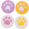 KONTONTY Accessori Per Controller 4 Pezzi Tappi Per Joystick in Silicone Con Motivo A Gatto - Proteggi I Tuoi Controller