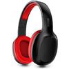 URBAN FACTORY - MOBILE ACCESSORI BLUETOOTH 5.1 RECHARGEABLE ON-EAR HEADSET - BLACK/RED
