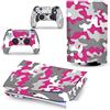 PDURMBUAB Nessuna Schiuma Nessuna Bolla Decal Skin Per PS 5 Disk Edition Console 2 Controller Vinile Cover Wraps Per PS5 Disc Version 16779