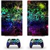 LNMLRBXEXZ Compatibile Con Adesivi Skin Per PS5 Slim Skin Disc Edition & Digital Console E Controller Vinyl Cover Skins Wraps Resistente Ai Graffi, Compatibile Con 32145 Avvolgimento(Disc Version)