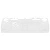 Gucagle Rog Ally Clear Case Custodia protettiva in TPU antiurto con supporto per ROG Ally Handheld 2023 Custodia per console di gioco trasparente dal design ergonomico antiscivolo (Trasparente)
