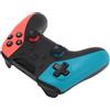 Garsent Controller Wireless con Vibrazione e Turbocompressore a Doppio Motore, Gamepad con Batteria a Lunga Durata, per Lite, PC, (Blu Rosso)