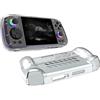 Generico Per ANBERNIC RG 406H Custodia Protettiva in TPU Antigraffio e Anticaduta per Console di Gioco RG 406H Custodia Morbida (Trasparente)