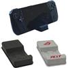 Generico Supporto di base portatile per Asus Rog Ally X Console Supporto antiscivolo Playstand Base Giochi Staffa Desktop Supporto Accessori (Grigio)