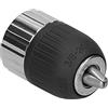 EIMSOAH Mandrino Autoserrante, Intervallo di Serraggio 2-13 Mm, Copertura Confortevole, Facile da Serrare, Resistente Agli Urti, con Filettatura 3/8-24UNF, per Trapani Elettrici a