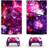 LNMLRBXEXZ Compatibile Con Adesivi Skin Per PS5 Slim Skin Disc Edition & Digital Console E Controller Vinyl Cover Skins Wraps Resistente Ai Graffi, Compatibile Con 27280 Avvolgimento(Disc Version)