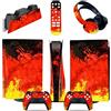 LNMLRBXEXZ Adesivo Skin Per PS5 Console Disc Edition & Digital Edition Sticker Vinyl Decal Cover Per Ps5 Controller & Charging Station & Headset & Media Remote 89909 Decalcomania Per Cover(Disc Version)