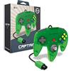 Hyperkin Captain Premium Controller for N64 (Lime Green) - Nintendo 64
