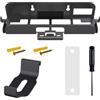 Cymwer Wall Monted Host Stand for gli accessori for console di gioco Switch 2, supporto for console di gioco di portata di archiviazione host, supporto a parete sospeso