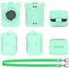 Generico Custodia protettiva per Bitzee Magicals Digital Pet gioco macchina Console Custodia protettiva polvere e sporco resistente Custodia protettiva Custodia in silicone morbido (Verde)