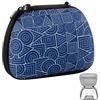 GEEKRIA La custodia da trasporto Geekria è compatibile con il controller wireless ufficiale Sony PS4 Dual Shock e la borsa per accessori da gioco è compatibile con la custodia da viaggio da gioco PlayStation4