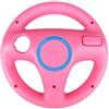 ameego Steering Wheel Design Stand Mario Kart Racing Game Steering Wheel Stand For Wii Game Controller (Pink)