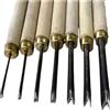 ACTINPANT 7 Pezzi 1mm 2mm 3mm 4mm 5mm 6mm 8mm Tipo Di Esposizione Triangolo Scalpello Scalpelli for La Lavorazione Del Legno Coltelli Da Intaglio A Mano