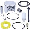 DORFEY Kit filtro tubo olio riscaldamento cuscinetto anello pistone da 52 mm for motosega H-u-s-q-v-a-r-n-a 268 272 272XP Ricambi