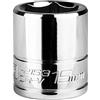 Capri Tools Bussola bassa da 15 mm, attacco da 1/4, 6 punti, metrica