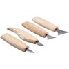 SHINEOFI Strumento intaglio del coltello kit per intagliare coltello a scalpello da intaglio scalpello da sgorbia per