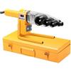 Generic Saldatrice portatile per tubi in plastica senza fili, con display digitale, con 6 teste per diverse dimensioni di tubi (20/25/32/40/50/63 mm)