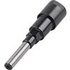 TOPINCN Punte per Fresa Asta di Prolunga Trimmer Durevole Fresa per Macchina per Incisione Gambo 1/4 per Progetti di Lavorazione del Legno (Asta di prolunga della maniglia da 8 mm)