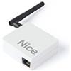 Nice SPA Interfaccia Wi-Fi per il controllo delle automazioni Nice per cancelli e porte da garage codice : IT4WIFI, Bianco