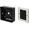 Sygonix SY-6121664 Tastiera numerica con RFID Da incasso, Da parete 12 V/DC, 18 V/DC IP66 con tastiera illuminata, con