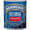 HAMMERITE DIRETTAMENTE SULLA RUGGINE LISCIO BRILLANTE BIANCO 0,750 LT