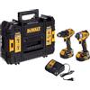 DEWALT DCK2062M2T-QW Kit Avvitatore a batteria con batteria con ricaricatore Motore senza spazzole
