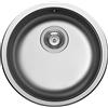 Pyramis CR, Lavello da incasso acciaio INOX, lucido, 100034704