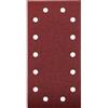 kwb 8189-12 5 pezzi Professional di carta vetrata (115 x 230 mm, perforato, granulometria 120, per legno, metallo e colore, per levigatura aderente con piastra portatore in velcro e sistema di aspirazione, savingspack)