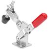 HERCHR Morsetto verticale, acciaio inossidabile professionale 102B 220lbs Maniglia verticale Morsetto a leva rapida per fissaggio rapido per la lavorazione del legno