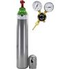 Bestschweissen.de Mix Ar/CO2 Argon bombola di gas di protezione Argon con riduttore di pressione Argon - 8L 200 Bar riempito + riduttore di pressione Mini Ar/CO2 BestSchweissen.de per saldatura gas TIG MIG MAG