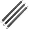 DOITOOL Kit 3 Pezzi Molle per Scale Soffitto in Acciaio Argento Installazione Comoda e Resistente per Sostituzione Scale Mansarda