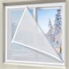 NIANXINN Kit Isolamento Finestre,Tenda Termico Antivento e Antifredd,Pannelli Termoisolanti per Interni,Pellicole Isolamento Invernale per Finestre Riutilizzabile,Personalizza (115cm x 210cm)