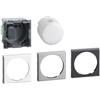 BTicino H4380N Axolute Torcia LED Estraibile, 2 Moduli