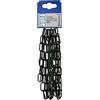 MASIDEF Catena decorativa pretagliata diametro 2 mm. in acciaio nero martellato 2,5 mt.