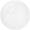 DIYEAH Paralume a Globo in Vetro Trasparente per Lampada da Soffitto da Parete, Sostituzione Paralume a Cupola Design Elegante e Facile Manutenzione, Compatibile Lampade a Sospensione