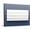 Orac Decor Orac 3D Rivestimento murale W114 VALLEY XL 200 cm x 1,5 cm x 25,0 cm Poliuretano espanso rigido primerizzato