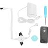 flexman Espositore per Allarme di Sicurezza da 95‑120 Db, Supporto per Display Antifurto per Cellulare Resistente All'Usura, Robusto e Durevole con Funzione di Ricarica per Telefono Cellulare(Io)