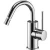 Paffoni Bidet LIGHT Miscelatore bidet girevole Senza Scarico canna d.18 ombrello bidet