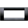 Vimar Serie Idea - Placca Classica 5 modulo plastico nero