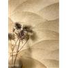Newroom Carta da Parati TNT Oro Effetto Onde Moderna Soggiorno | Forme a ventaglio sinuose, rilievo a righe sottili, riflessi metallici caldi, luccichio oro elegante, camera da letto