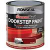 Ronseal DHDSPR250 - Diamond Hard, Vernice per gradini d'ingresso, colore rosso, 250 ml