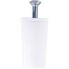 bricoleva.it Tappo d'arresto per Tapparella - Paracolpi per Tapparella Made in Italy - Fermi per Tapparelle e Tende a Rullo - Blocca Tapparelle Antifurto - Compreso di Vite (Bianco - 30mm)